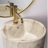 washbasin Rea Blanka 84x40x30 freestanding, natural matt REA-C4664 (REA-U4664)