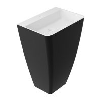 Lavabo Omnires Parma 43x55 de pie blanco (PARMAUWBCP)