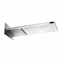 Ducha fija Omnires Waterfall cromada 48,5x21 cm (WG510CR)