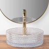 washbasin Rea Cristal 35,5x35,5 transparent (REA-U9670)