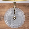 washbasin Rea Cristal 35,5x35,5 transparent (REA-U9670)