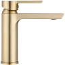Mezclador de lavabo Rea Argus dorado cepillado (REA-B6410)