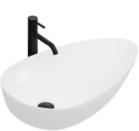 Lavabo Rea Greta 40x65,5 blanco (REA-U8537)