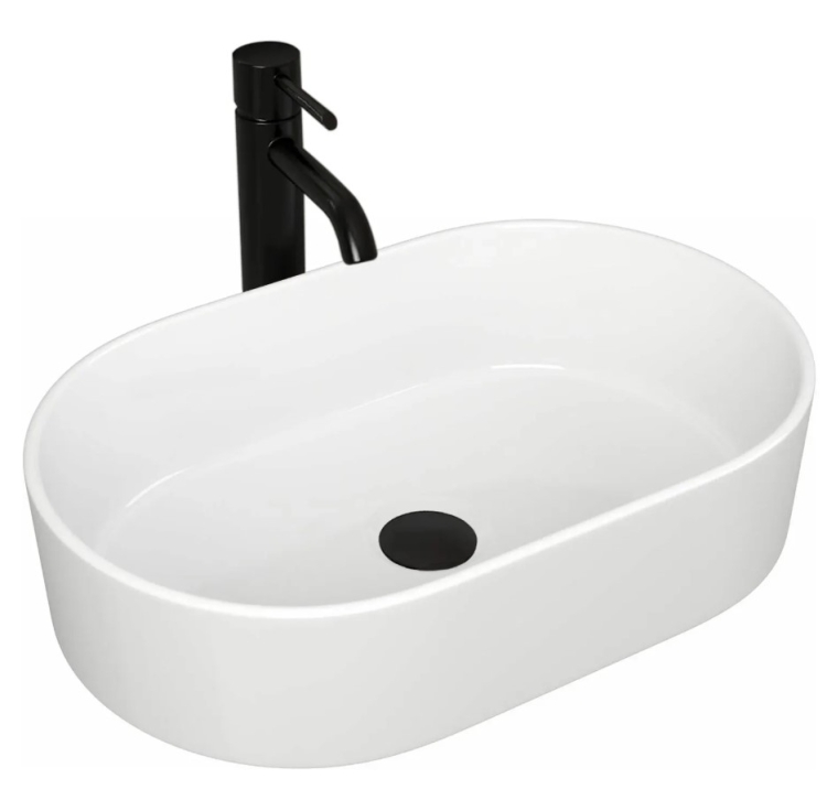 washbasin Rea Alma 57x36 white (REA-U0600)
