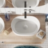 washbasin Rea Alma 57x36 white (REA-U0600)