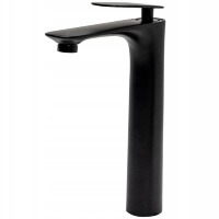 Mezclador de lavabo alto Rea Astro, negro (REA-B8441)