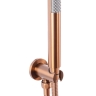 Conjunto de ducha empotrado Rea Lungo cobre cepillado (REA-P8808)