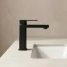 смеситель для умывальника Rea Arlo низкий, black (REA-B4587)