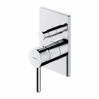Mezclador empotrado para baño y ducha Omnires Y cromado (Y1235/KCR)