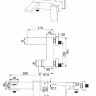 Mezclador de baño cromado Omnires Fresh (FR7130CR)