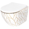 toilet Rea Carlos 49.5x37 suspended (REA-C8767)