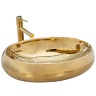 Lavabo Rea Melania 40,5x60 dorado (REA-U9001)