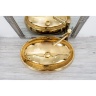Lavabo Rea Melania 40,5x60 dorado (REA-U9001)