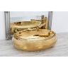Lavabo Rea Melania 40,5x60 dorado (REA-U9001)