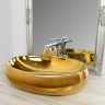 Lavabo Rea Melania 40,5x60 dorado (REA-U9001)