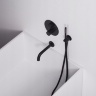 Bath mixer Rea Lungo black matte (REA-P6300)