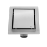 drain Rea Neo 120x120 nickel brush (REA-G6206)