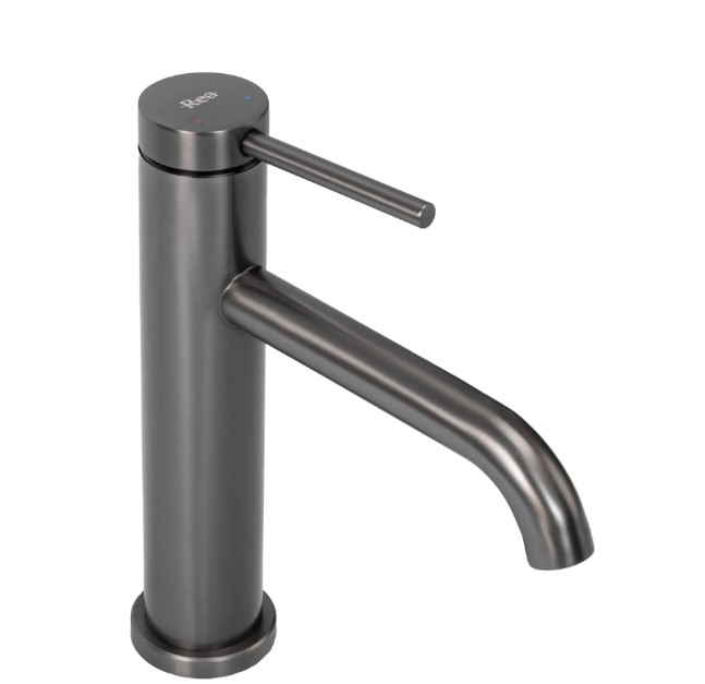 Mezclador de lavabo bajo de titanio Rea Clif (REA-B5322)