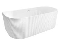 Bañera acrílica Rea Veneta 170x80 + sifón + tapón clic/clack (REA-W0254)