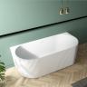Bañera acrílica Rea Veneta 170x80 + sifón + tapón clic/clack (REA-W0254)