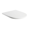 Asiento Omnires Ottawa de duroplast con microelevación blanco mate (OTTAWADEBM)