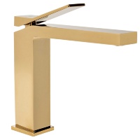 Mezclador de lavabo Rea Duet dorado (REA-B4413)