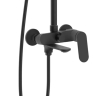 Sistema de ducha Rea Marco negro (REA-P8545)