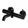 Omnires Y black bath and shower mixer (Y1230BL)