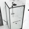 Cabina de ducha Re Space en cristal de seguridad 90x90, transparente (REA-K8881)