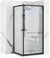 Cabina de ducha Re Space en cristal de seguridad 90x90, transparente (REA-K8881)
