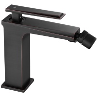 Mezclador de bidé Rea Romano Old Black (REA-B9901)