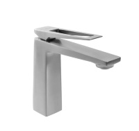 Mezclador de lavabo Rea Parker nikiel, bajo (REA-B4811)
