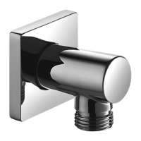 Conexión para manguera de ducha Omnires cromo (S008/KCR)