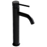 washbasin mixer Rea Lungo black matte, high (REA-B4103)