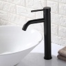 washbasin mixer Rea Lungo black matte, high (REA-B4103)