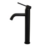 washbasin mixer Rea Lungo black matte, high (REA-B4103)