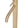 Mezclador de lavabo alto Rea Clif cepillado en oro (REA-B5329)