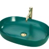 washbasin Rea Cleo 60,5x41 green matt (REA-U5636)