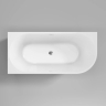 acrylic bathtub Rea Bellanto 150x75 + siphon + click/clack plug, left (REA-W0250)