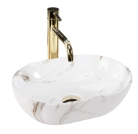 Lavabo Rea Amelia Mini 38x26 aiax brillo (REA-U9107)