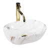 Lavabo Rea Amelia Mini 38x26 aiax brillo (REA-U9107)