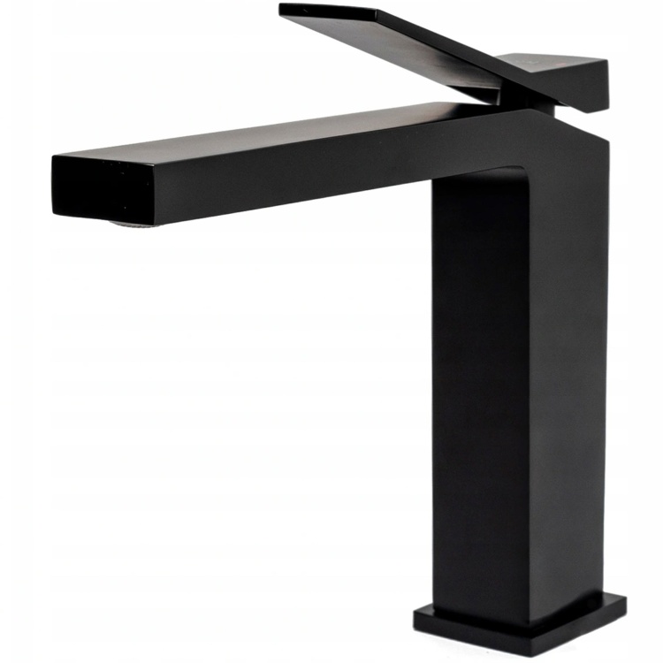 Mezclador de lavabo Rea Duet negro (REA-B4412)