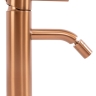 bidet mixer Rea Lungo copper brush (REA-B1116)