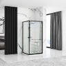 shower cabin Rea Space In 80x100 safety glass, transparent (REA-K8882)