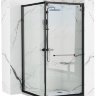 shower cabin Rea Space In 80x100 safety glass, transparent (REA-K8882)