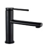 Mezclador de lavabo Rea Oval negro (REA-B6516)