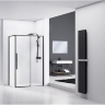 shower cabin Rea Solar 80x100 safety glass, transparent (REA-K6310)