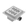 drain Rea Line 150x150 nickel brush (REA-G6205)