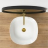 washbasin Rea Elena 44x44 white (REA-U0798)