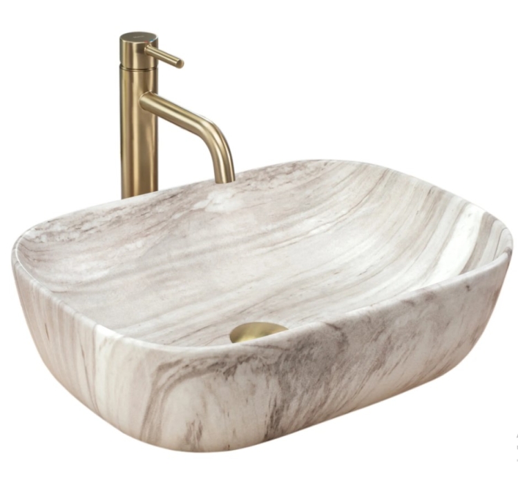 Lavabo Rea Belinda 46x33 fresno (REA-U3324)